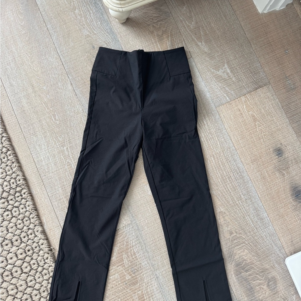 Athleta Black Zippered Pants